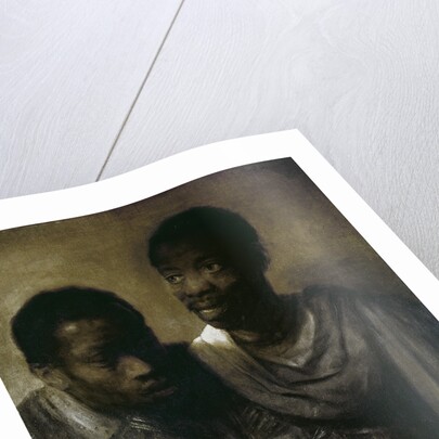 Two African Men, 1661 by Rembrandt Harmensz. van Rijn