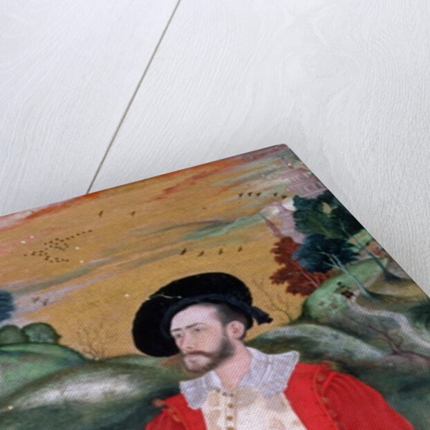 Portrait of a European sailor, c.1590 by Mughal School