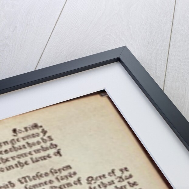 Old Testament text page from the first edition of the Tyndale Bible by English School