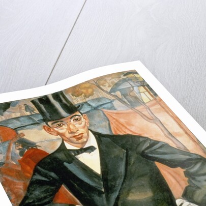 Portrait of Miron Sherling by Boris Dmitrievich Grigoriev