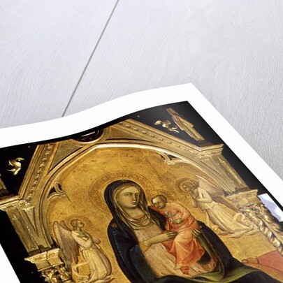 Madonna and Child, 1400 by Lorenzo Monaco