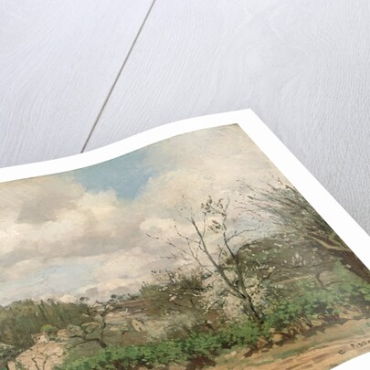 View from Louveciennes, 1869-70 by Camille Pissarro