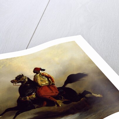 Nubian Horseman at the Gallop, 19th century by Alfred Dedreux or de Dreux