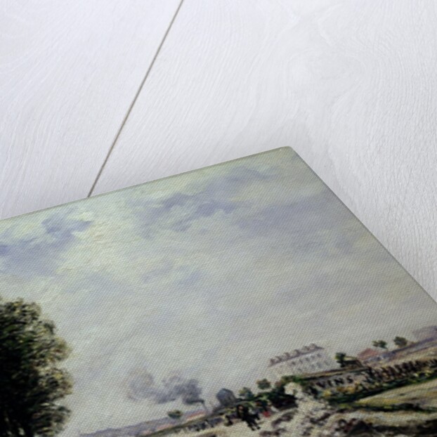 The Canal de l'Ourcq near Pantin, 1871 by Johan-Barthold Jongkind