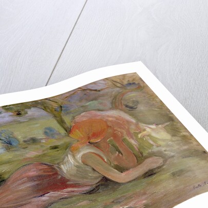 The Goatherd, 1891 by Berthe Morisot