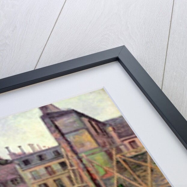 Drilling in the rue Reaumur, 1896 by Maximilien Luce