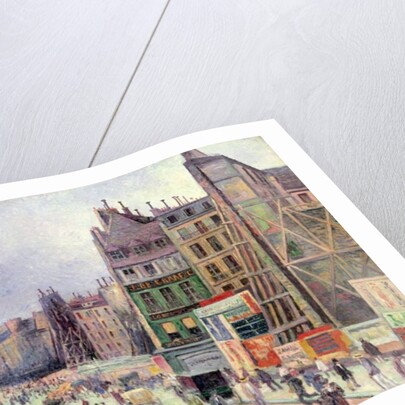 Drilling in the rue Reaumur, 1896 by Maximilien Luce