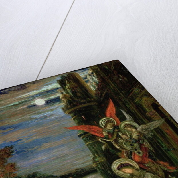 St. Cecilia 1897 by Gustave Moreau