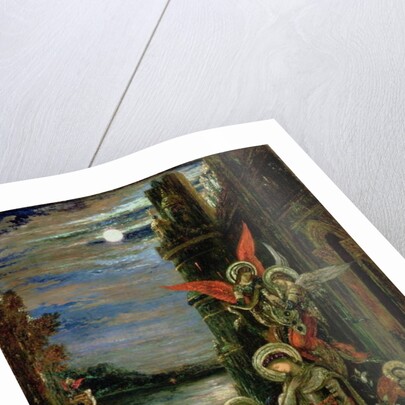 St. Cecilia 1897 by Gustave Moreau