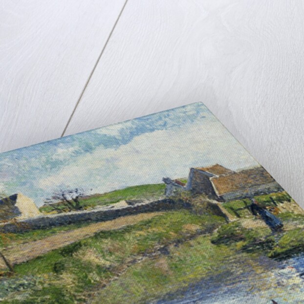 The Farm at Osny, 1883 by Camille Pissarro