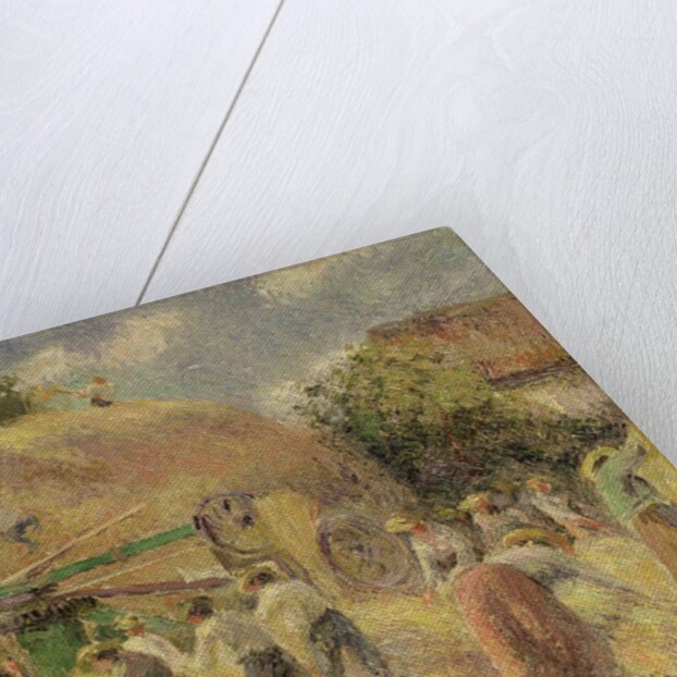 The Harvest, 1883 by Camille Pissarro