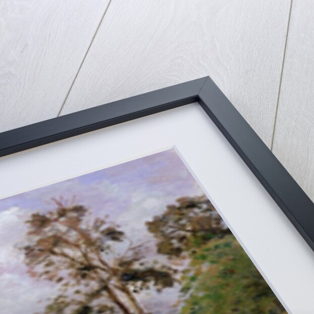 The road to Louveciennes at the edge of the wood, 1871 by Camille Pissarro