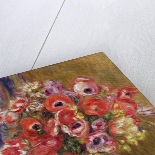 Vase of Tulips and Anemones, c.1895 by Pierre Auguste Renoir