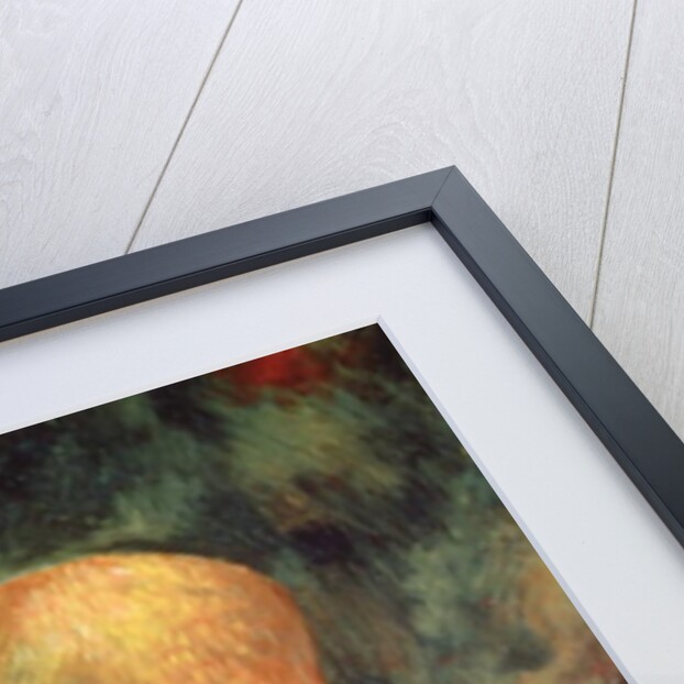 Young girl with long hair, or Young girl in a straw hat, 1884 by Pierre Auguste Renoir