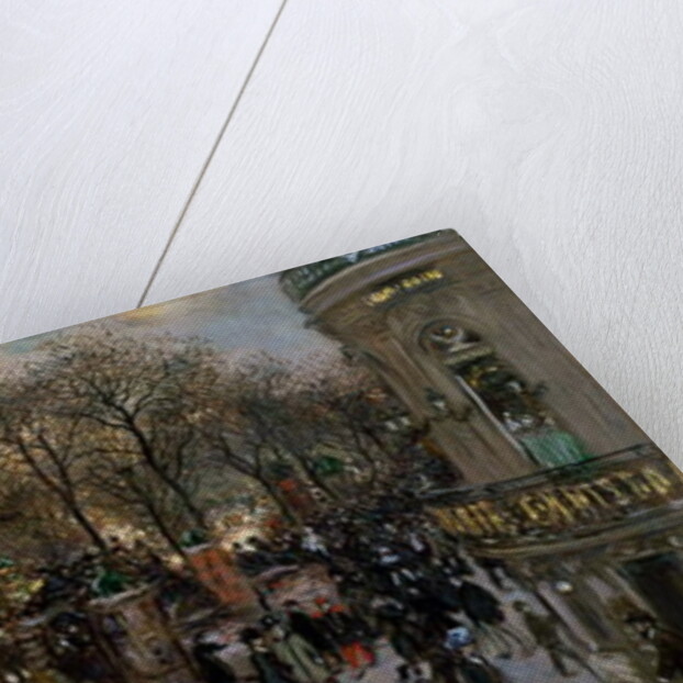 The Boulevard des Italiens, c.1900 by Jean Francois Raffaelli