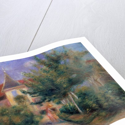 Renoir's house at Essoyes, 1906, by Pierre Auguste Renoir