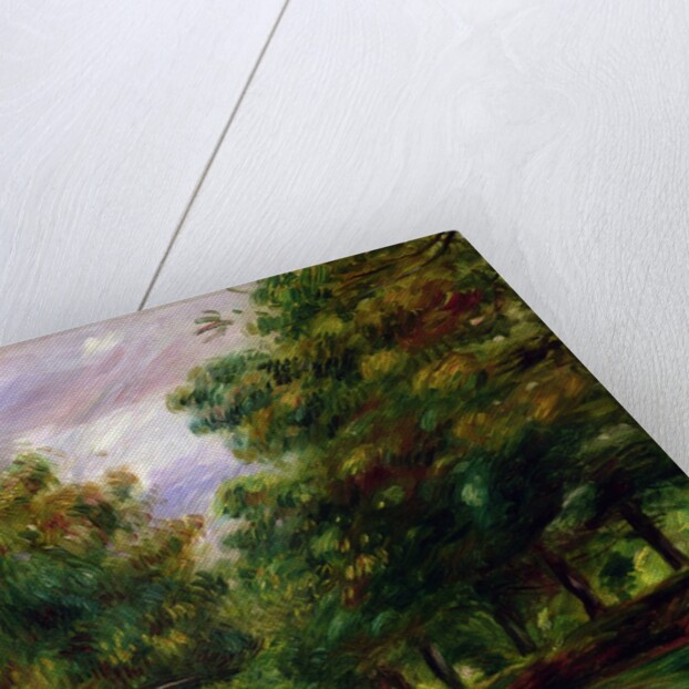 The road near Cagnes, 1905 by Pierre Auguste Renoir