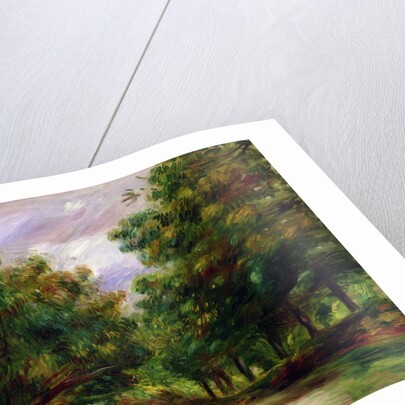 The road near Cagnes, 1905 by Pierre Auguste Renoir