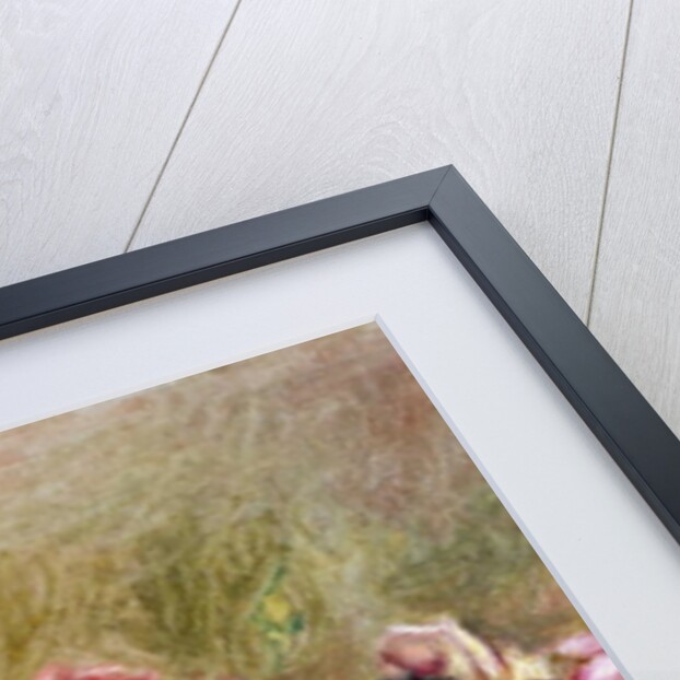 Roses in a Sevres vase by Pierre Auguste Renoir