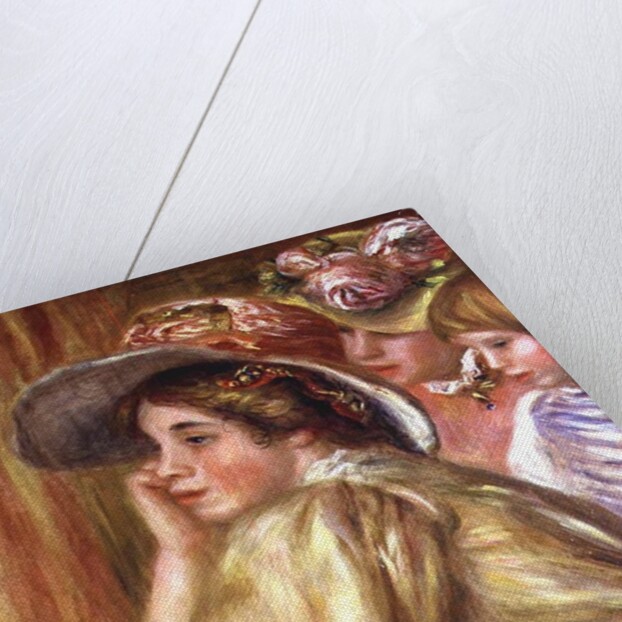 Coco and the two servants, 1910 by Pierre Auguste Renoir