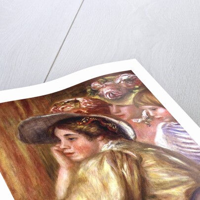 Coco and the two servants, 1910 by Pierre Auguste Renoir