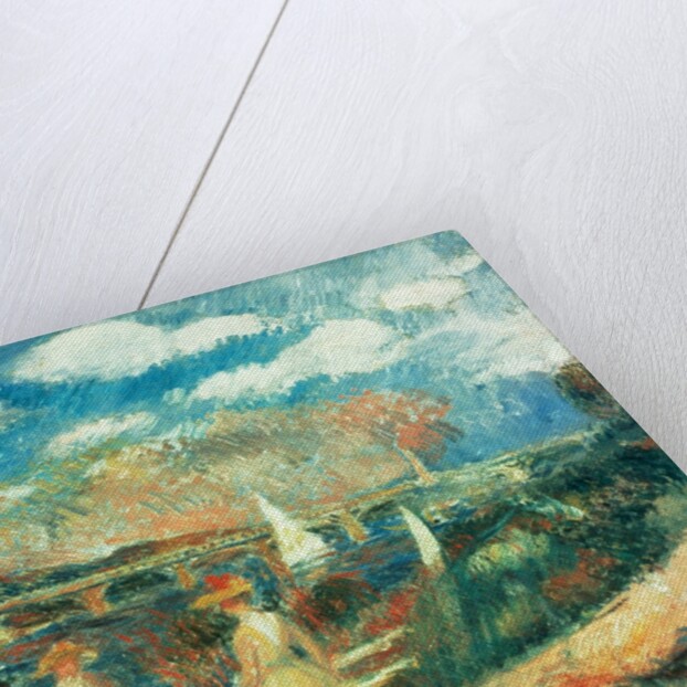 The banks of the Seine at Argenteuil, 1880 by Pierre Auguste Renoir