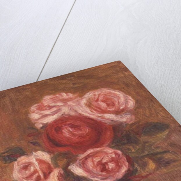 Roses in a pot by Pierre Auguste Renoir