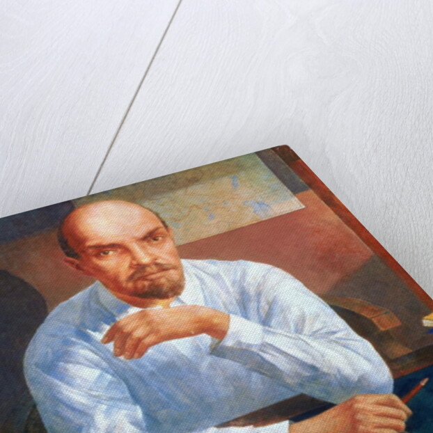 Portrait of Vladimir Ilyich Lenin, 1934 by Kuzma Sergeevich Petrov-Vodkin