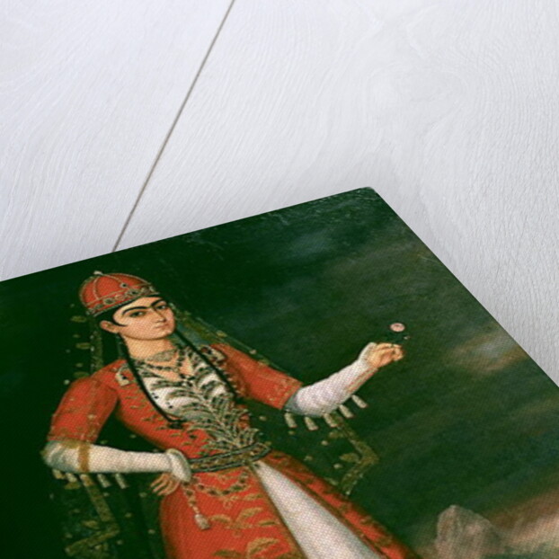 Portrait of Nino Eristavi, Iranian, 1829 by Iranian School