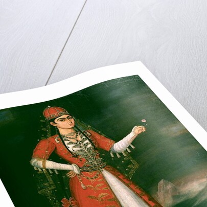 Portrait of Nino Eristavi, Iranian, 1829 by Iranian School