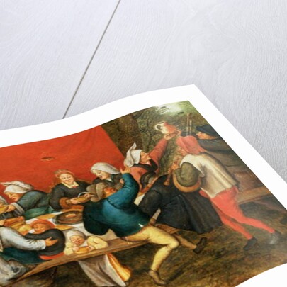 A Wedding Feast by Pieter the Younger Brueghel