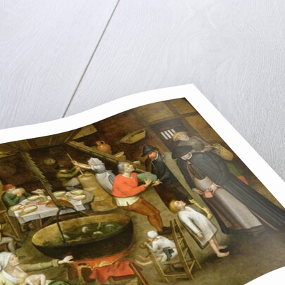 The Visit to the Farm by Pieter the Younger Brueghel