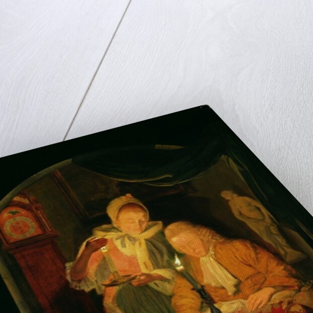 Couple counting money by candlelight, 1779 by Michiel Versteegh