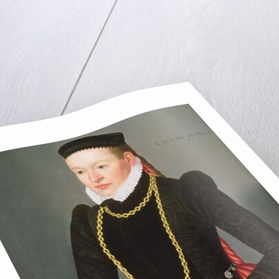 Portrait of a lady, c.1585 by Lorenz Strauch