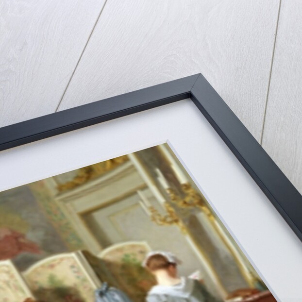 Abbe Prevost reading 'Manon Lescaut', 1856 by Joseph Caraud