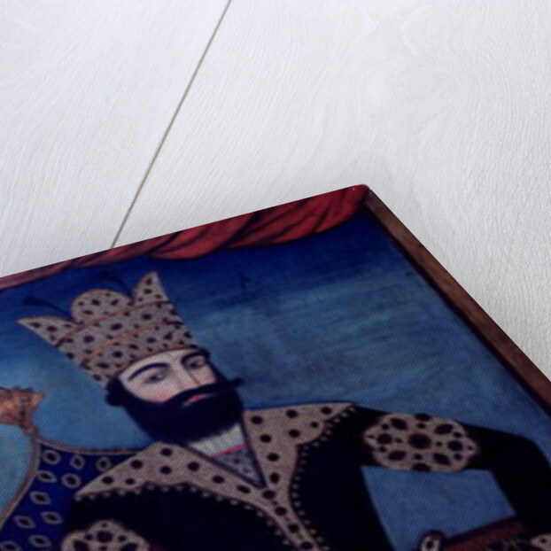 Portrait of Fath-Ali, Shah of Iran, by Iranian School