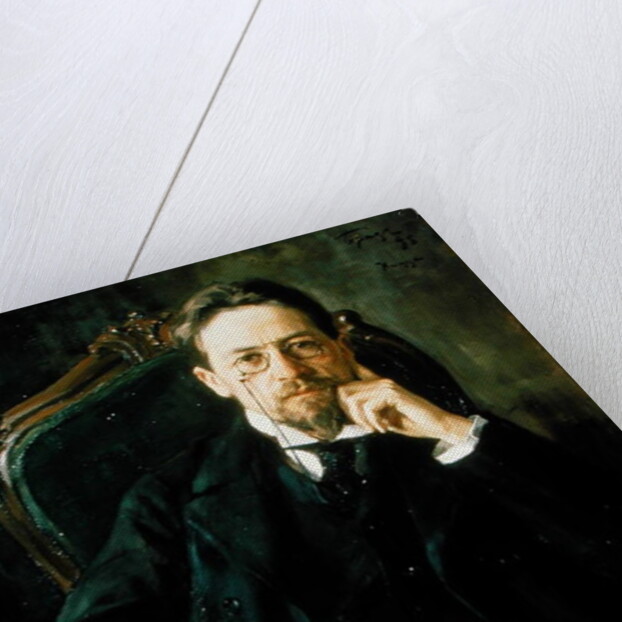 Anton Pavlovich Chekhov, 1898 by Osip Emmanuilovich Braz