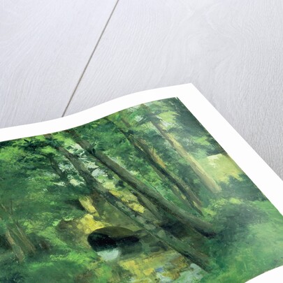 The Little Bridge, Pontoise, 1875 by Camille Pissarro