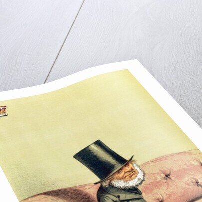 Lord John Russell cartoon from Vanity Fair, 1869 by English School