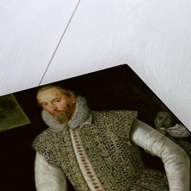 Portrait of Sir Walter Raleigh, 1598 by William Segar