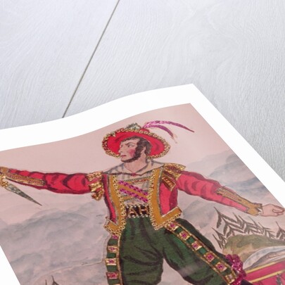 Mr. Osbaldiston as Andreas Hofer the Tyrolese patriot leader, pub. by W.G. Webb, London by English School