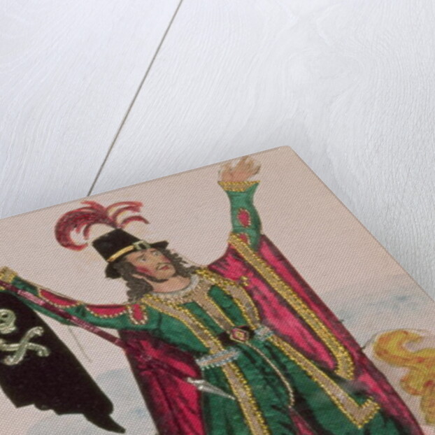 Mr.T.P.Cooke in the role of the Flying Dutchman by English School