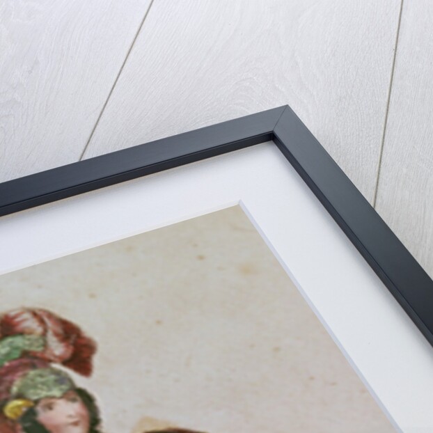 Mrs. Pope as Britannia by English School