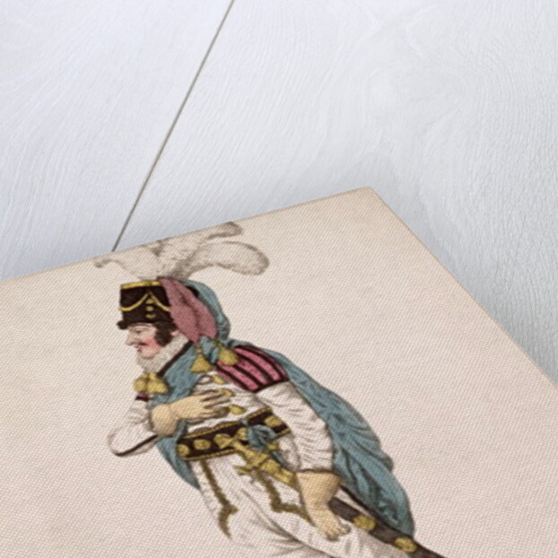 Mr. Braham in the character of Orlando from Shakespeare's 'As You Like It', pub. 1802 by Robert Dighton