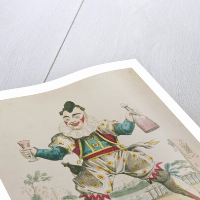 Mr. Grimaldi as Clown by English School