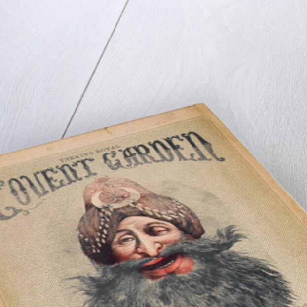 Poster for a Christmas pantomime of 'Blue Beard' produced by Henry J. Byron at the Theatre Royal, Covent Garden, c.1860 by Matthew "Matt" Somerville Morgan