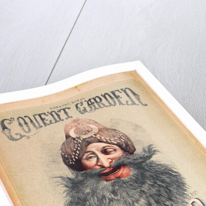 Poster for a Christmas pantomime of 'Blue Beard' produced by Henry J. Byron at the Theatre Royal, Covent Garden, c.1860 by Matthew "Matt" Somerville Morgan