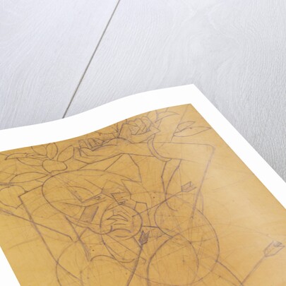 Kubista: Cupid striking by Anonymous Anonymous