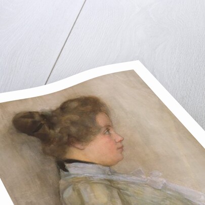 Female Torso in Profile with Book, c.1898-1900 by Piet Mondrian