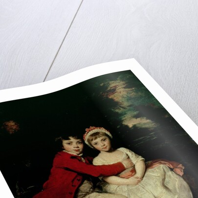 John Parker and his sister Theresa, 1779 by Joshua Reynolds